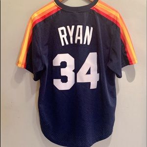 Houston Astro’s “Nolan Ryan” Stitched Vtg Jersey